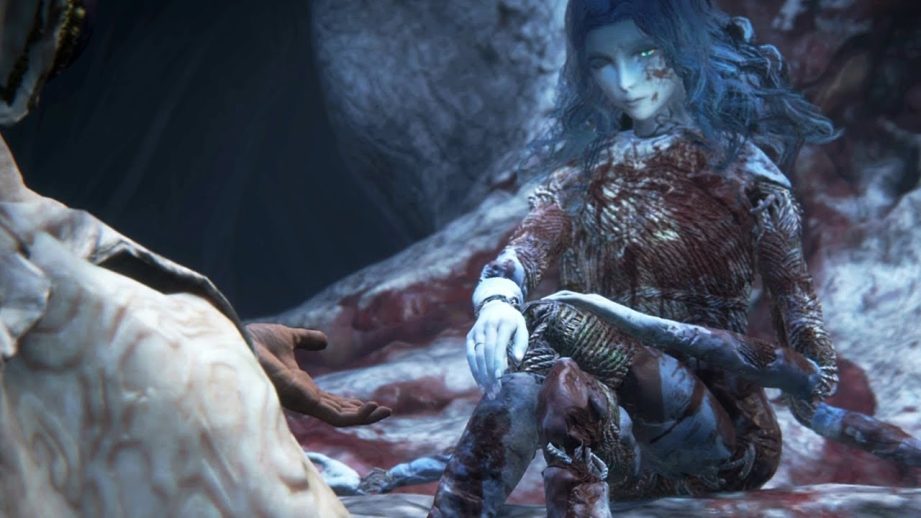 Elden Ring's Ranni the Witch at the end of her questline