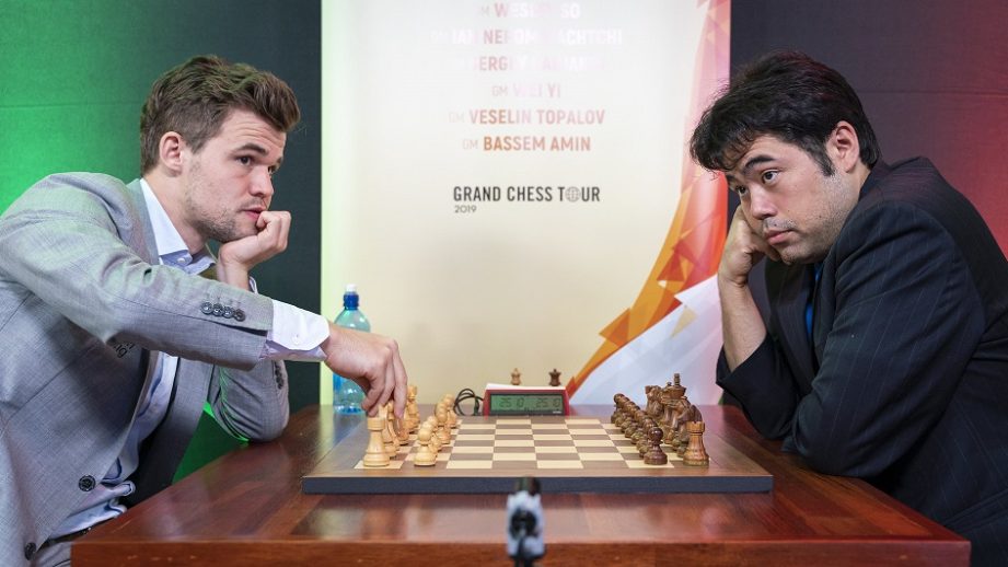Hikaru Nakamura versus Magnus Carlsen