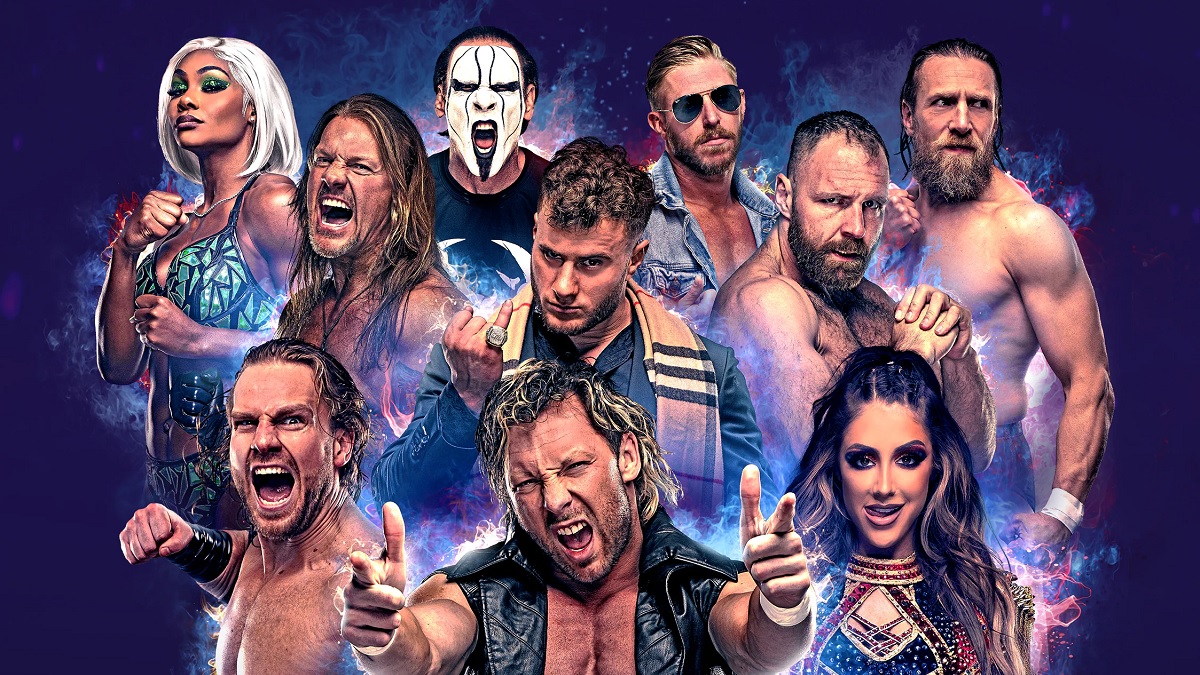 AEW Fight Forever roster splash