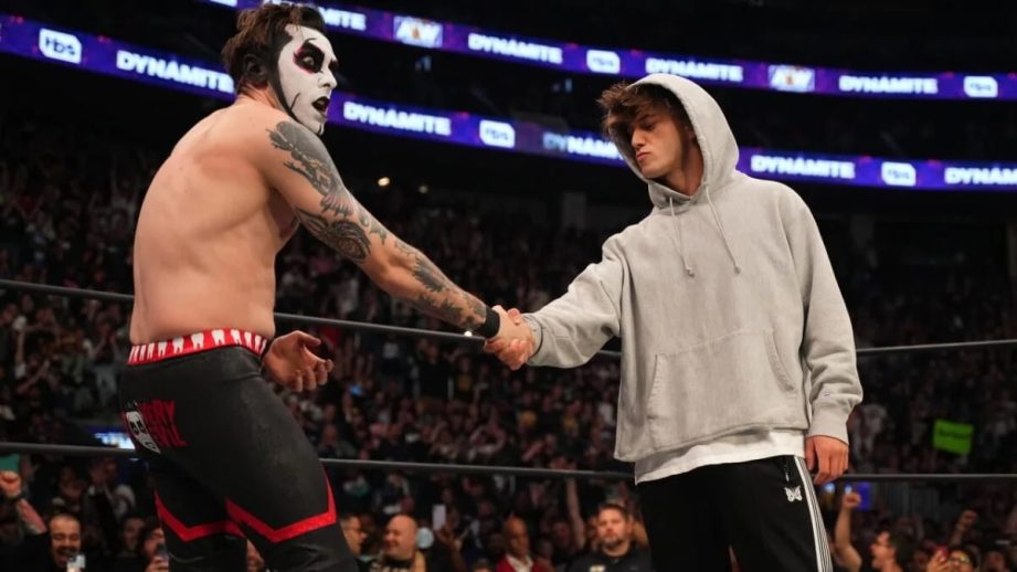 AEW Hookhausen handshake