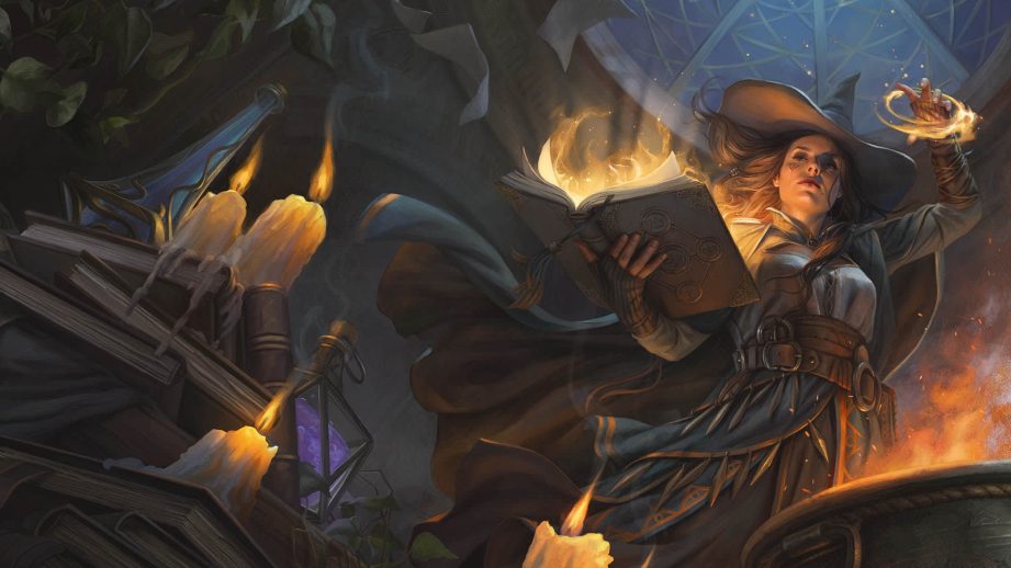 Dungeons and Dragons Tasha witch artwork