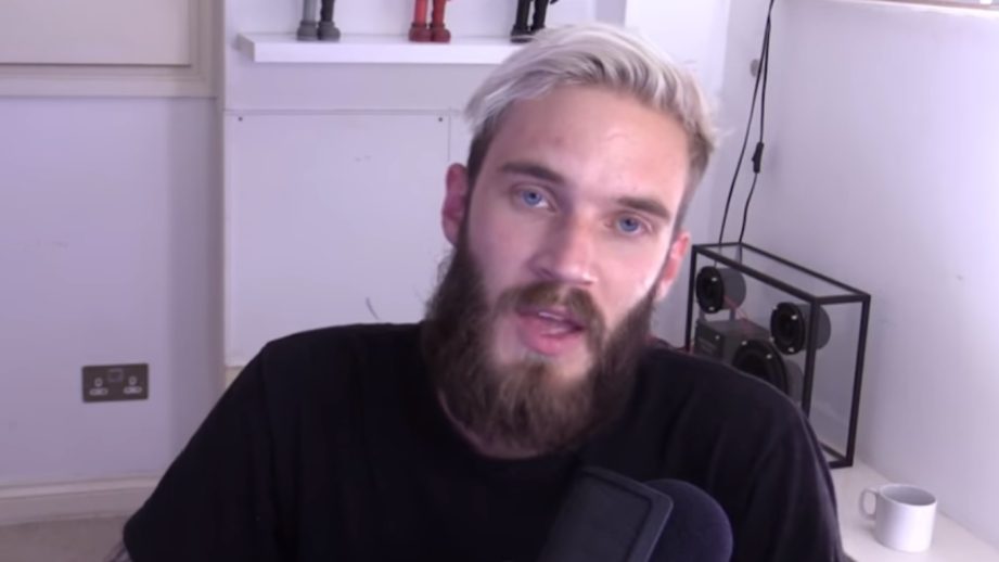 PewDiePie apologizing for racist comments