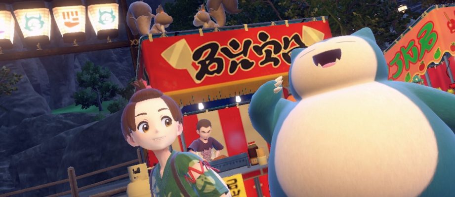 Snorlax in Pokemon Scarlet and Violet DLC