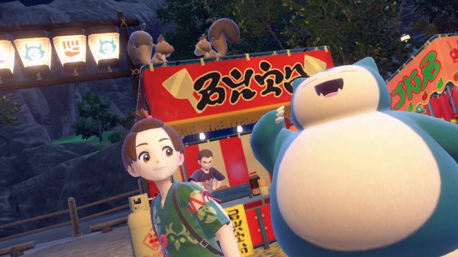 Snorlax in Pokemon Scarlet and Violet DLC