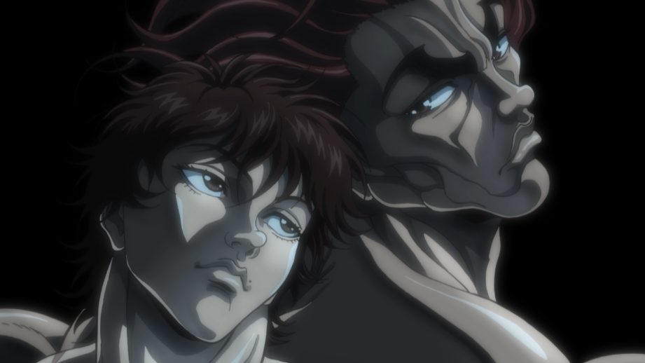 baki hanma and yujiro back to back