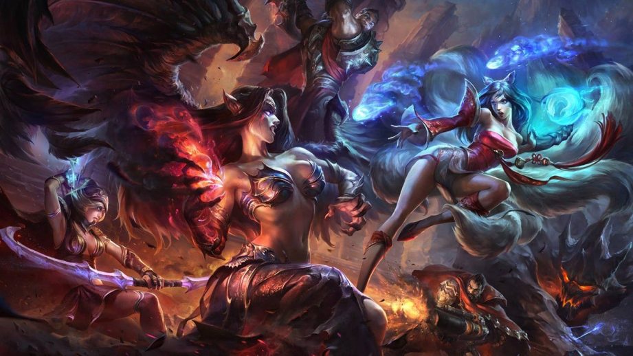 league of legends splash art