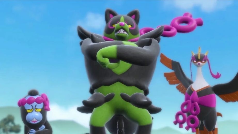 okidogi fezandipiti and munkidor in pokemon scarlet and violet