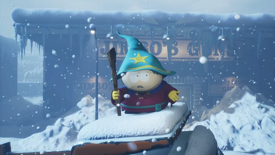 Cartman in South Park Snow Day