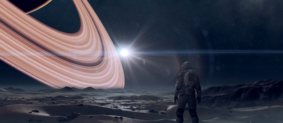 starfield looking at saturn