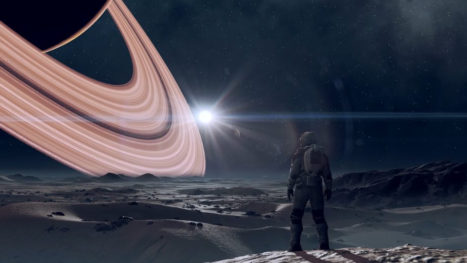 starfield looking at saturn