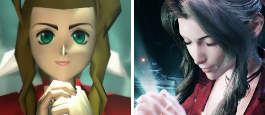 aerith original vs remake