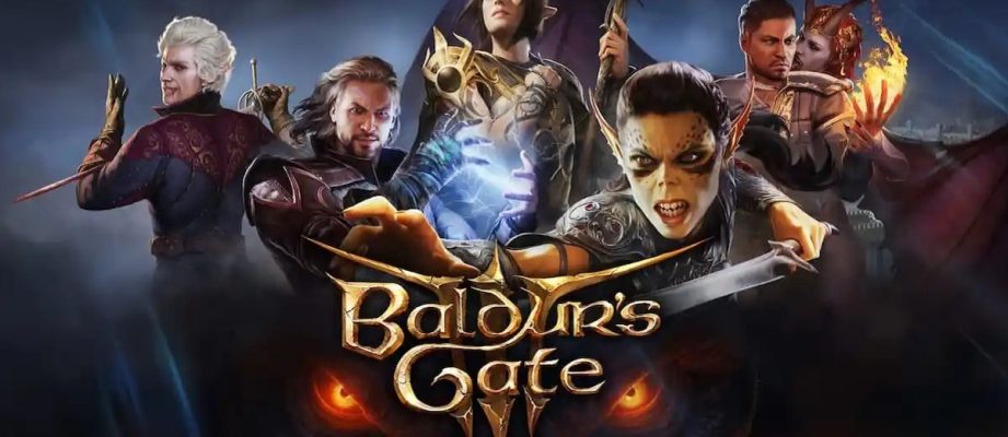 baldur's gate 3 title art
