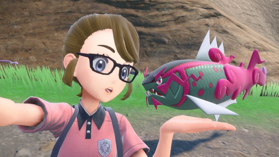 basculegion selfie pokemon scarlet and violet dlc