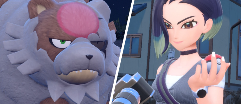 perrin and bloodmoon ursaluna pokemon scarlet violet