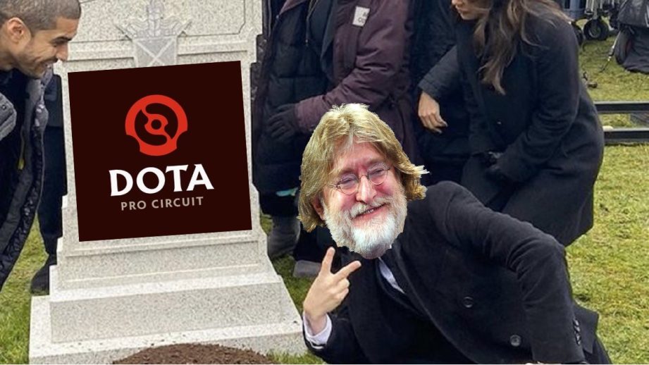 gabe newell dota pro circuit meme