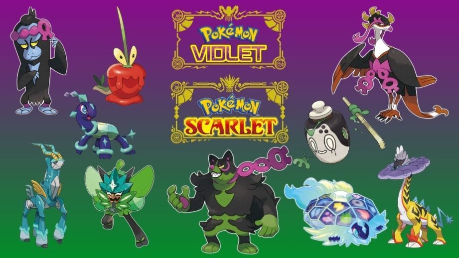 new pokemon in scarlet and violet dlc