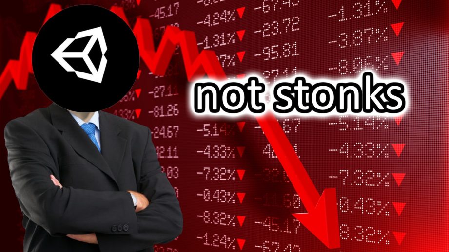unity stonks meme