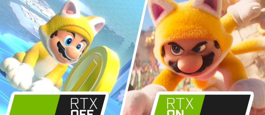 mario rtx on vs off