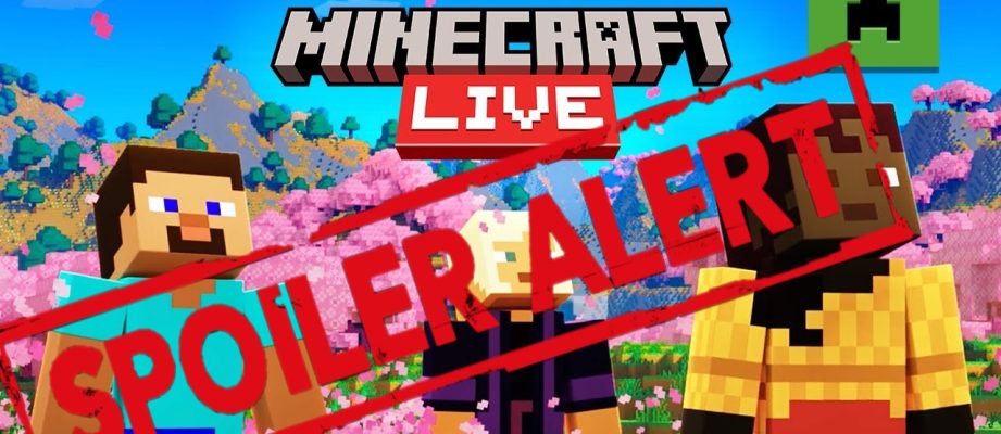 minecraft live 2023 spoiler alert