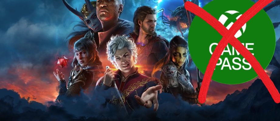 baldur's gate 3 xbox game pass