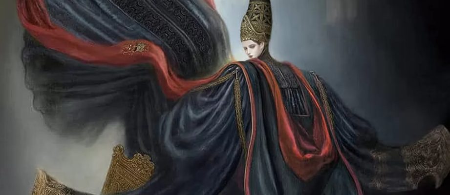 rennala in elden ring art book
