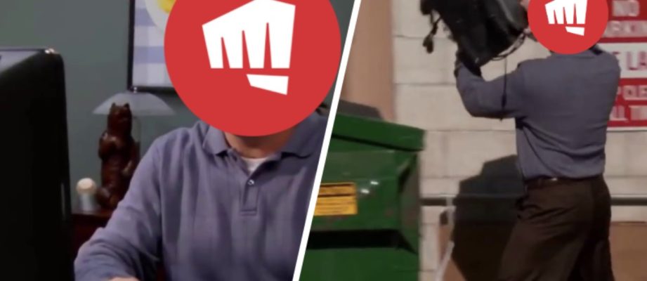 riot games throwing out pc