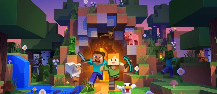 Minecraft key art