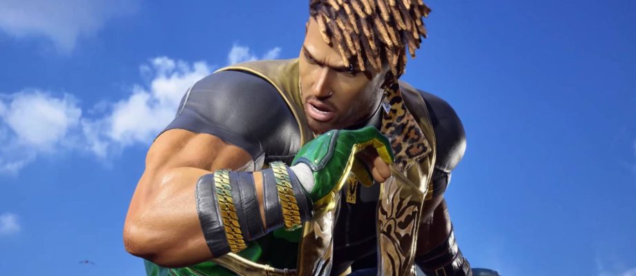 eddy gordo in tekken 8 against the sky