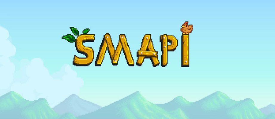 SMAPI title screen