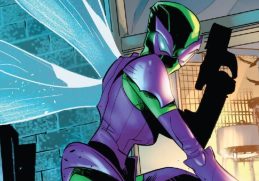Janice Lincoln as the Beetle art in Spider-Man comics