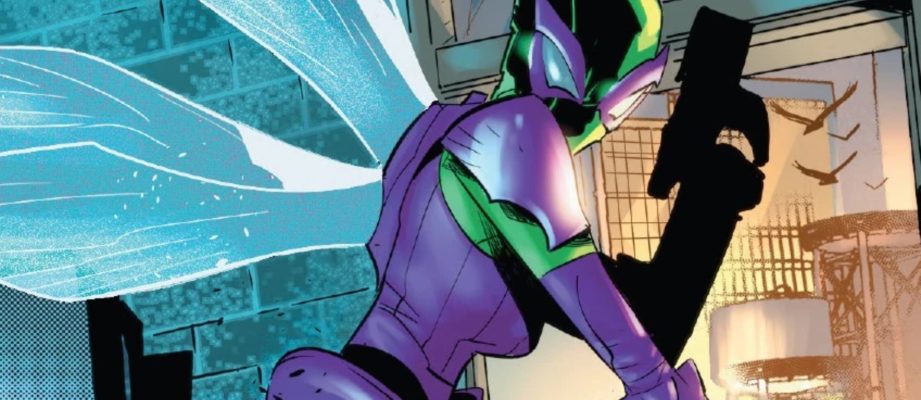 Janice Lincoln as the Beetle art in Spider-Man comics