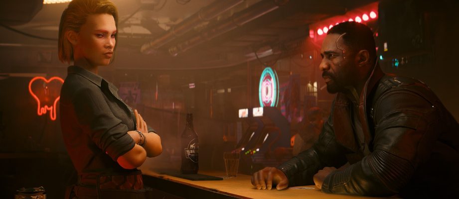 Phantom Liberty in-game screenshot of Songbird and Solomon Reed