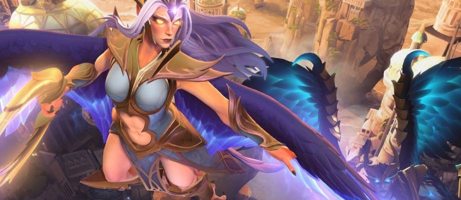 splash art of crownfall event for dota 2