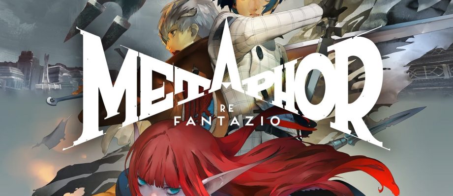 metaphor refantazio title art