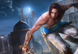 The Prince from Prince of Persia: Sands of Time climbing a tower