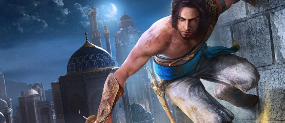 The Prince from Prince of Persia: Sands of Time climbing a tower