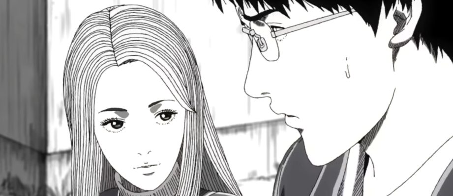 Kirie Goshima and Shuichi Saito in Adult Swim's Uzumaki