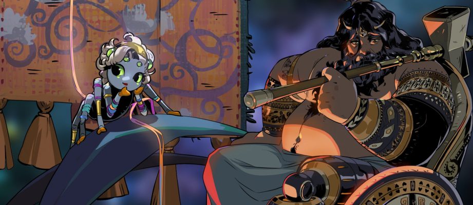 Arachne and Hephaestus in Hades 2