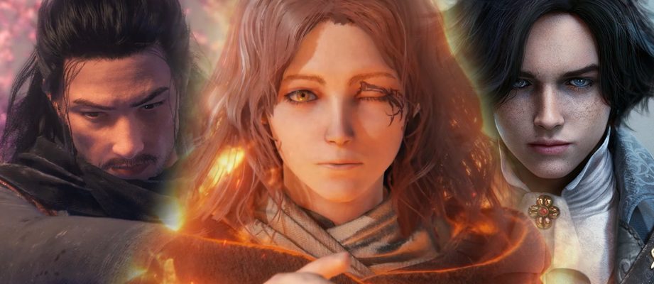 Characters from Rise of the Ronin, Elden Ring and Lies of P