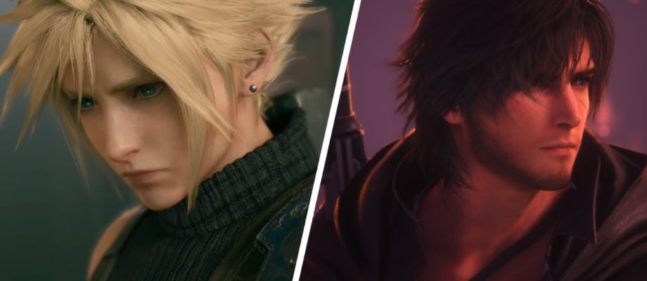 cloud final fantasy 7 clive final fantasy 16