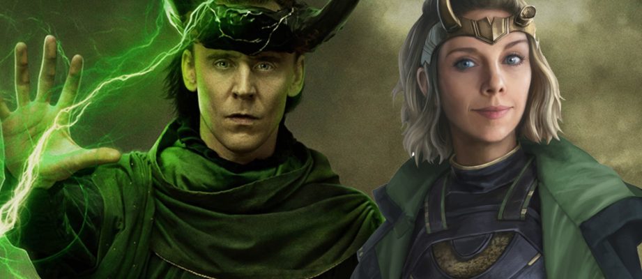 Loki and Sylvie from the MCU series Loki