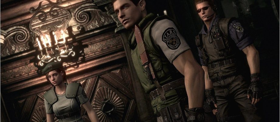resident evil hd remaster chris jill wesker