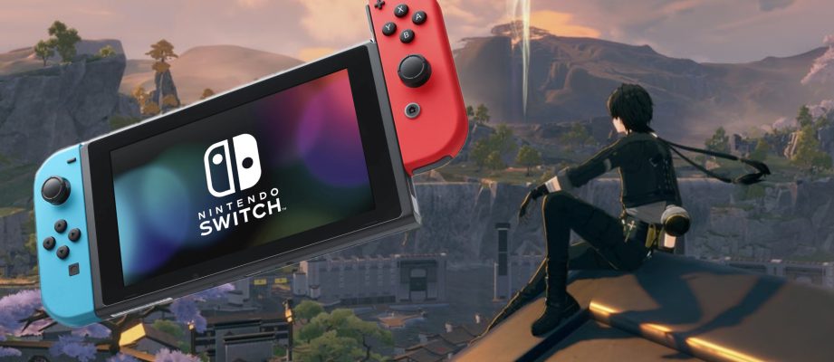 switch console in screenshot of wuthering waves