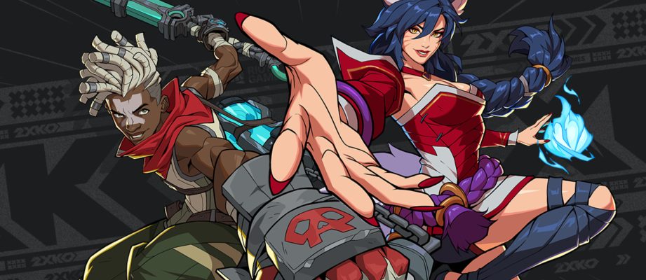 2XKO banner image with Ahri and Ekko