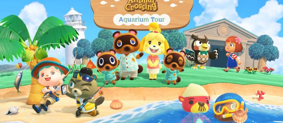 animal crossing aquarium tour