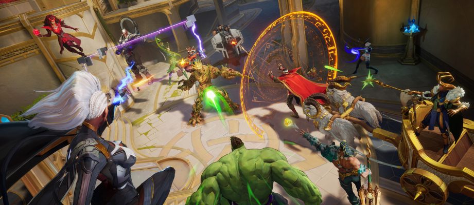Marvel Rivals team fight