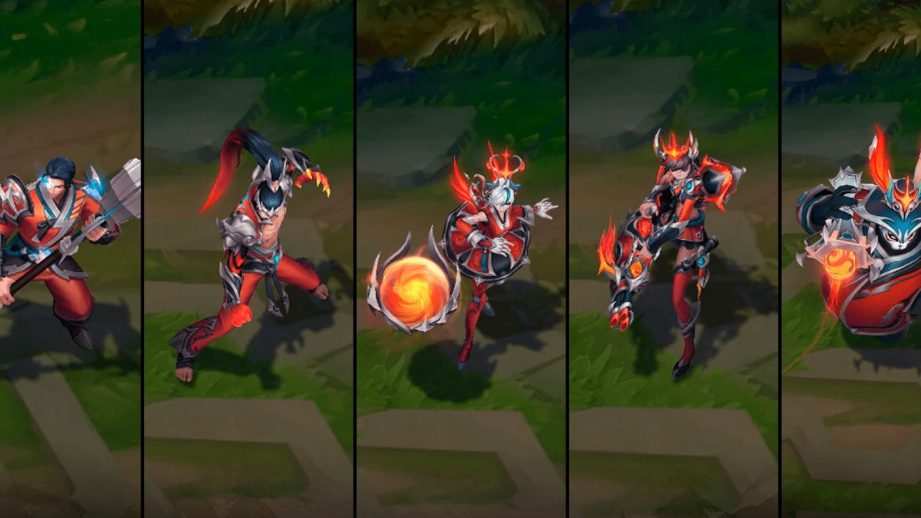 League T1 Worlds Winner skins