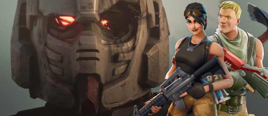 Fortnite x Gundam crossover