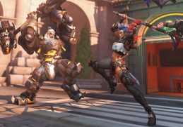 overwatch 2 reinhardt vs junker queen