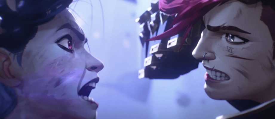 Vi and Jinx from Arcane Season 2 trailer.